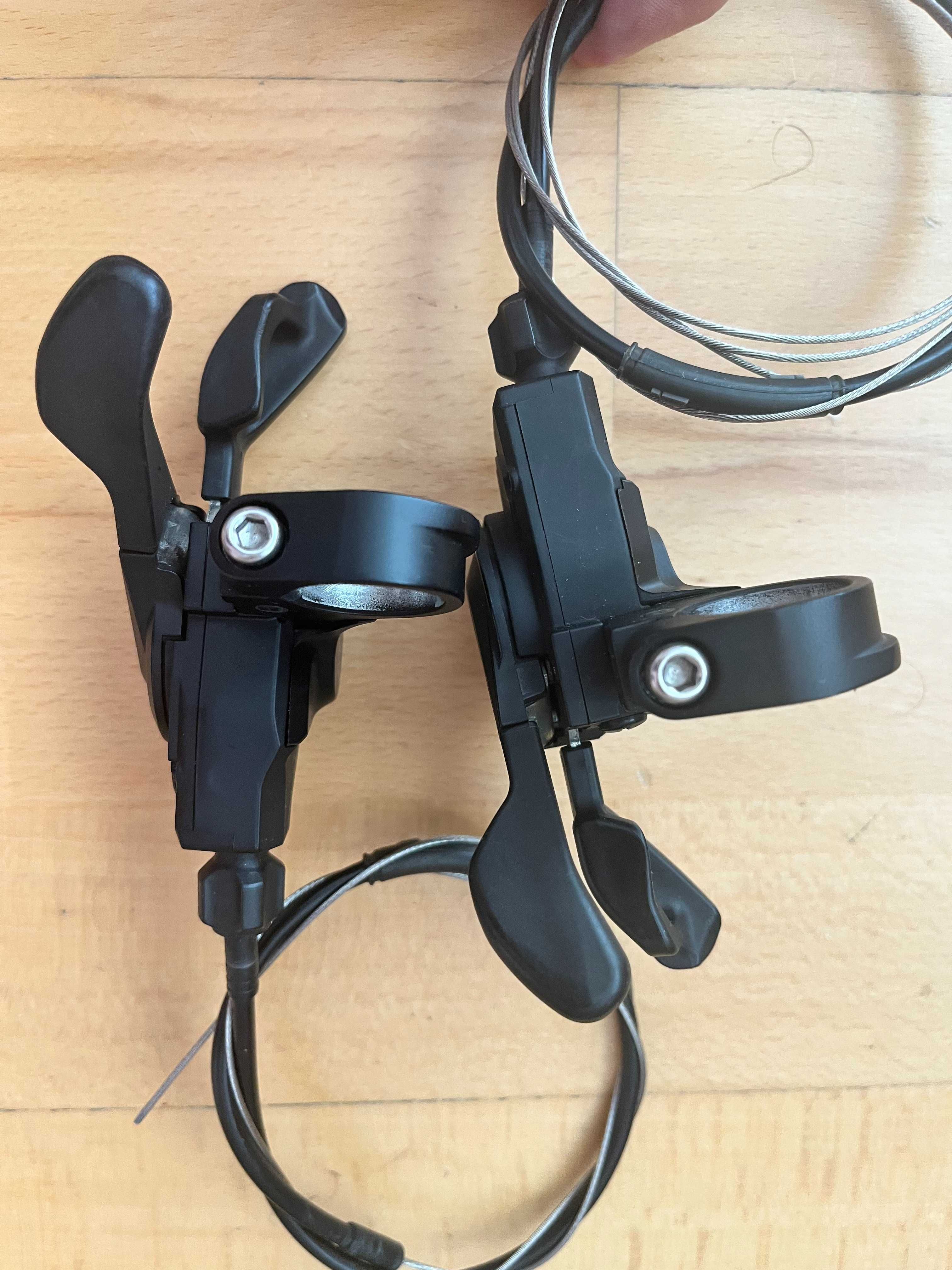 Manetki Shimano SLX 3x10 PRZÓD i TYŁ Deore Sram XTR XT Alivio NX GX