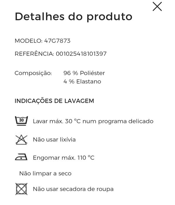 Calças Couchel tamanho 52 novas