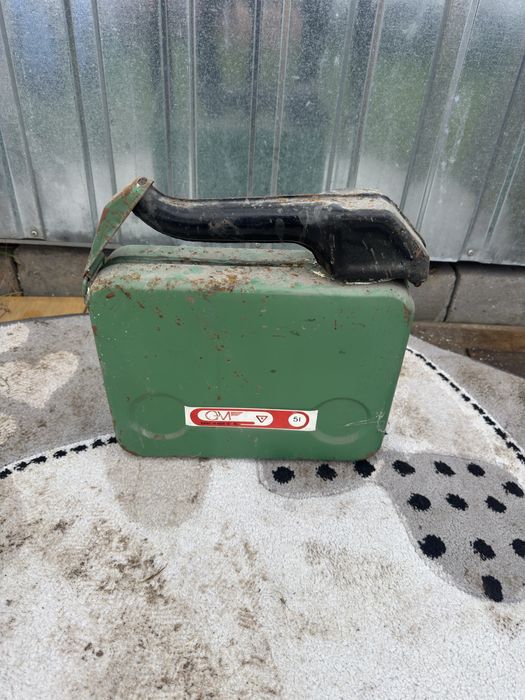 Kanister 5 litrów metalowy