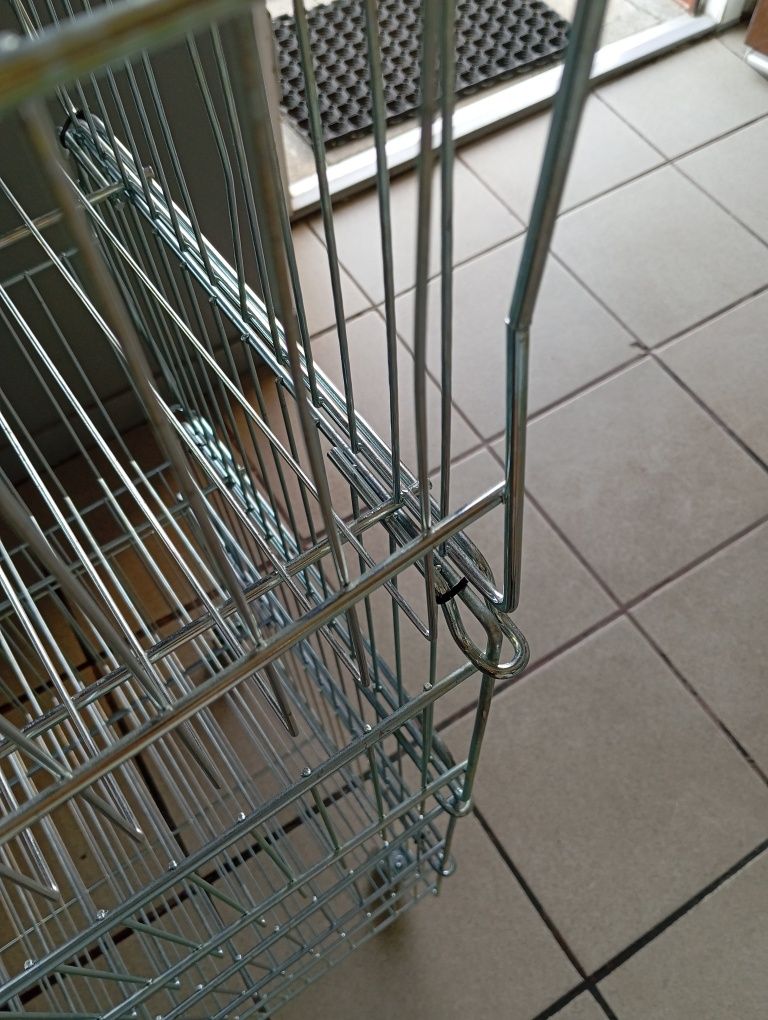 Regał koszykowy stojący magazynowy