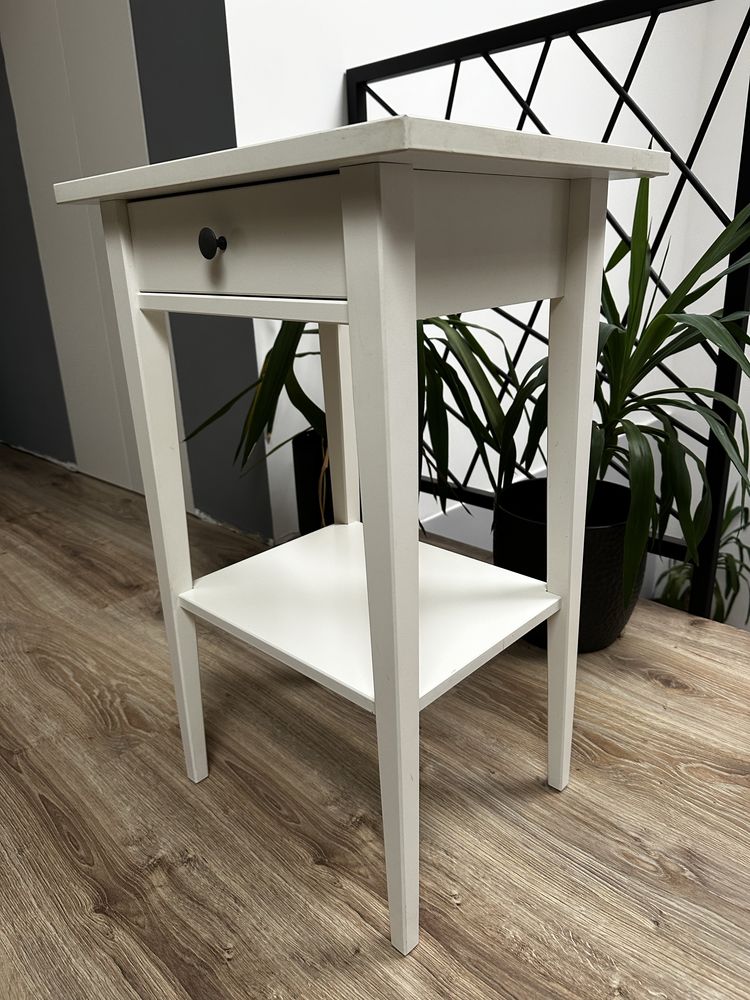 Szafka nocna Ikea Hemnes  biała