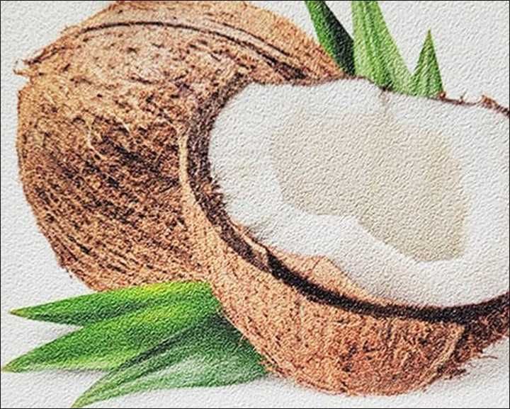 Fototapeta 3d LIŚCIE PALMY w odcieniach beżu FLIZELINA Winylowa 290g