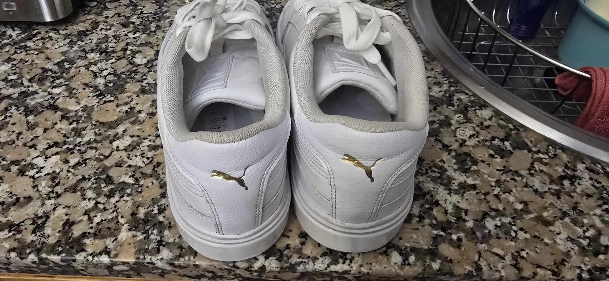 Sapatilhas  Puma brancas de senhora número 39