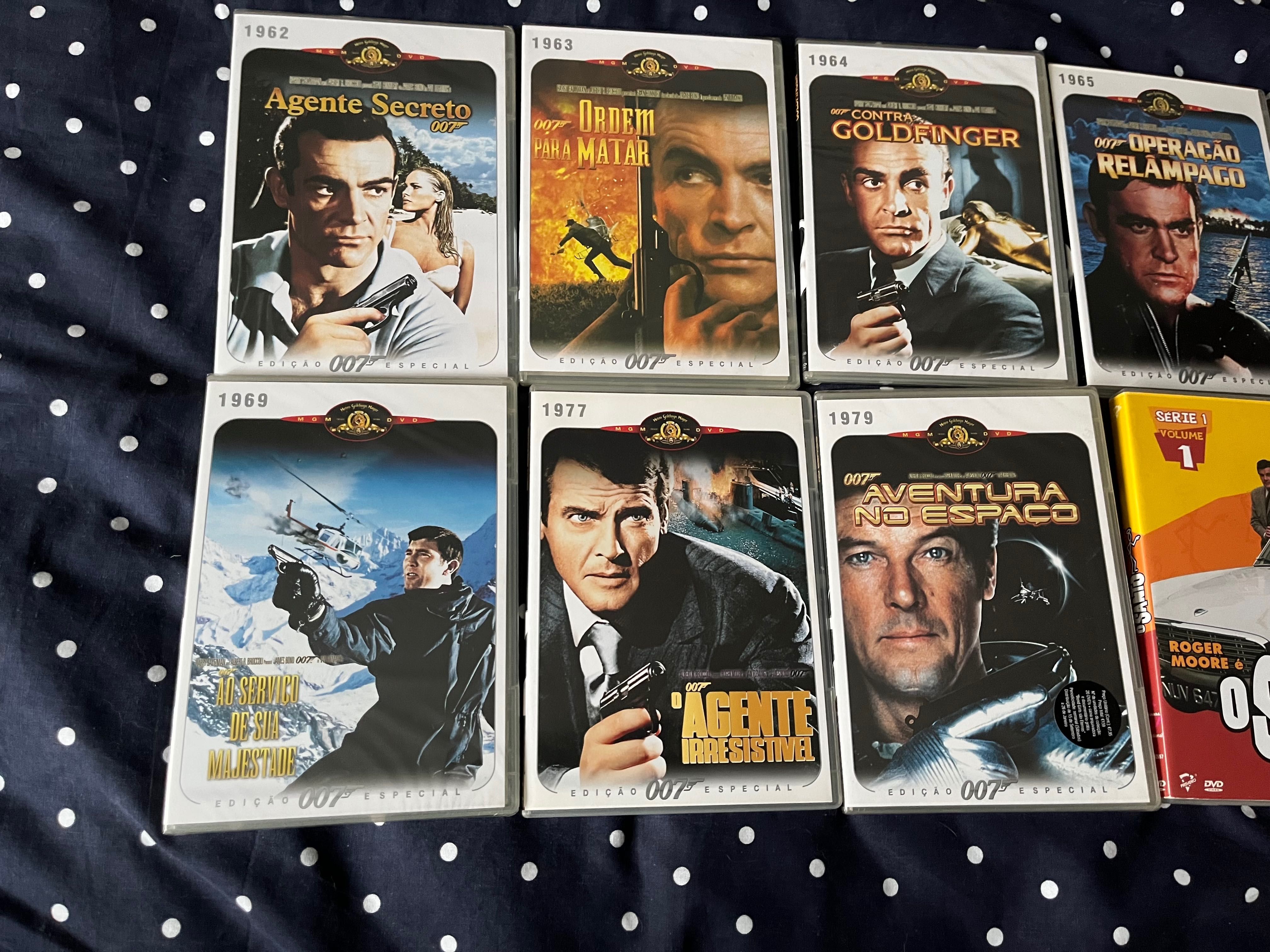 LOTE 8 DVDs 007 JAMES BOND