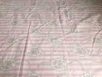 Ткань розовая, 100% хлопок, ширина 79 см, длина 496
