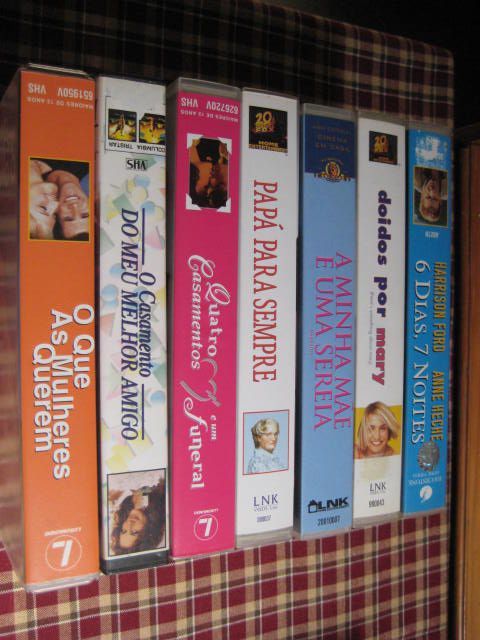Filmes VHS originais vários