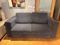 Sofa Cama Azul com 1,60m