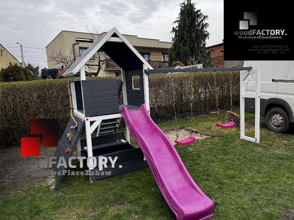 Plac zabaw drewniany dla dzieci !!! HIT CENOWY !!!  REALIZACJA 48H!!!