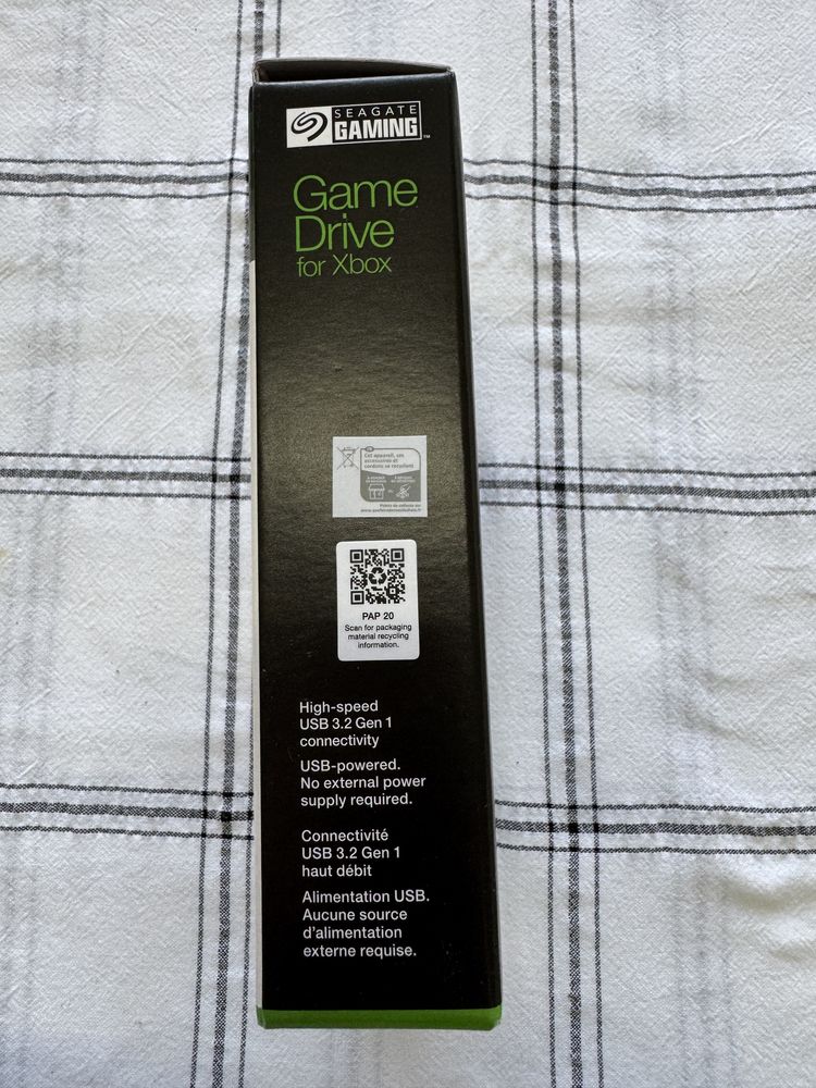 Disco HDD Externo Seagate Game Drive Xbox (4 TB - USB 3.2)