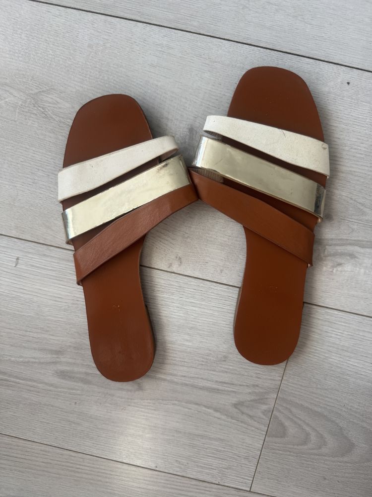 Klapki  braz 37 Tk maxx
