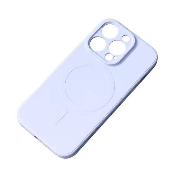 Etui z MagSafe do iPhone 15 Pro Silicone Case - niebieskie
