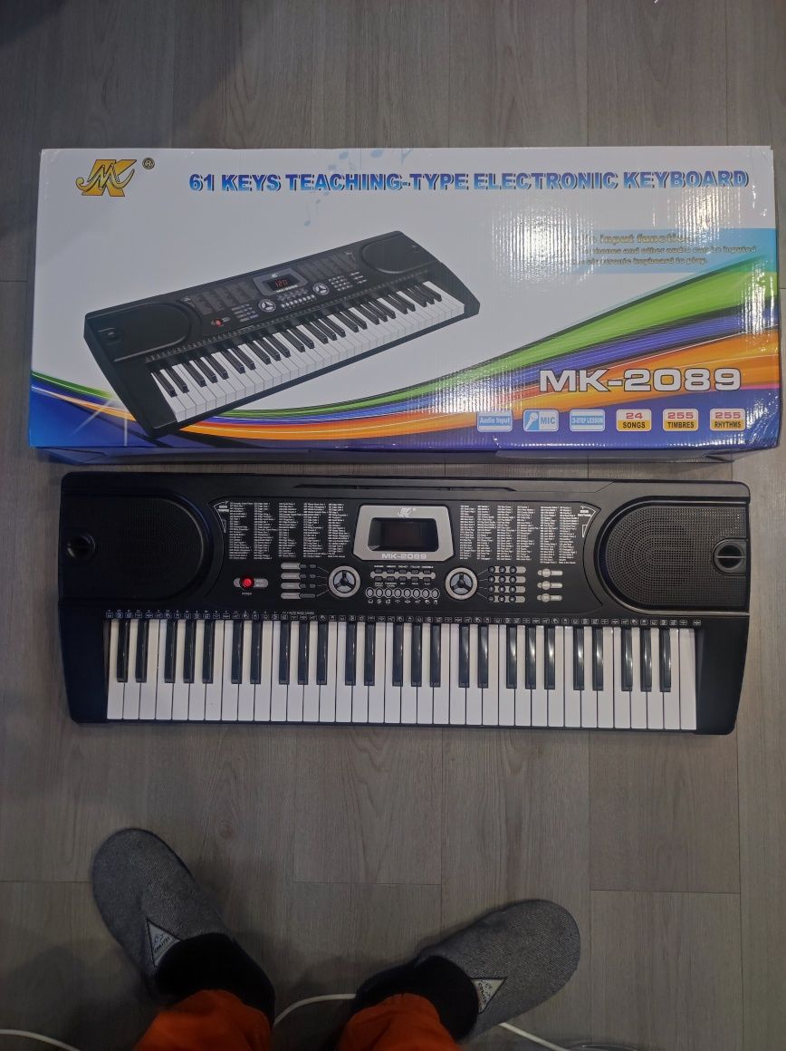 Синтезатор МК-2089 на запчасті аналог Yamaha PSR E273
