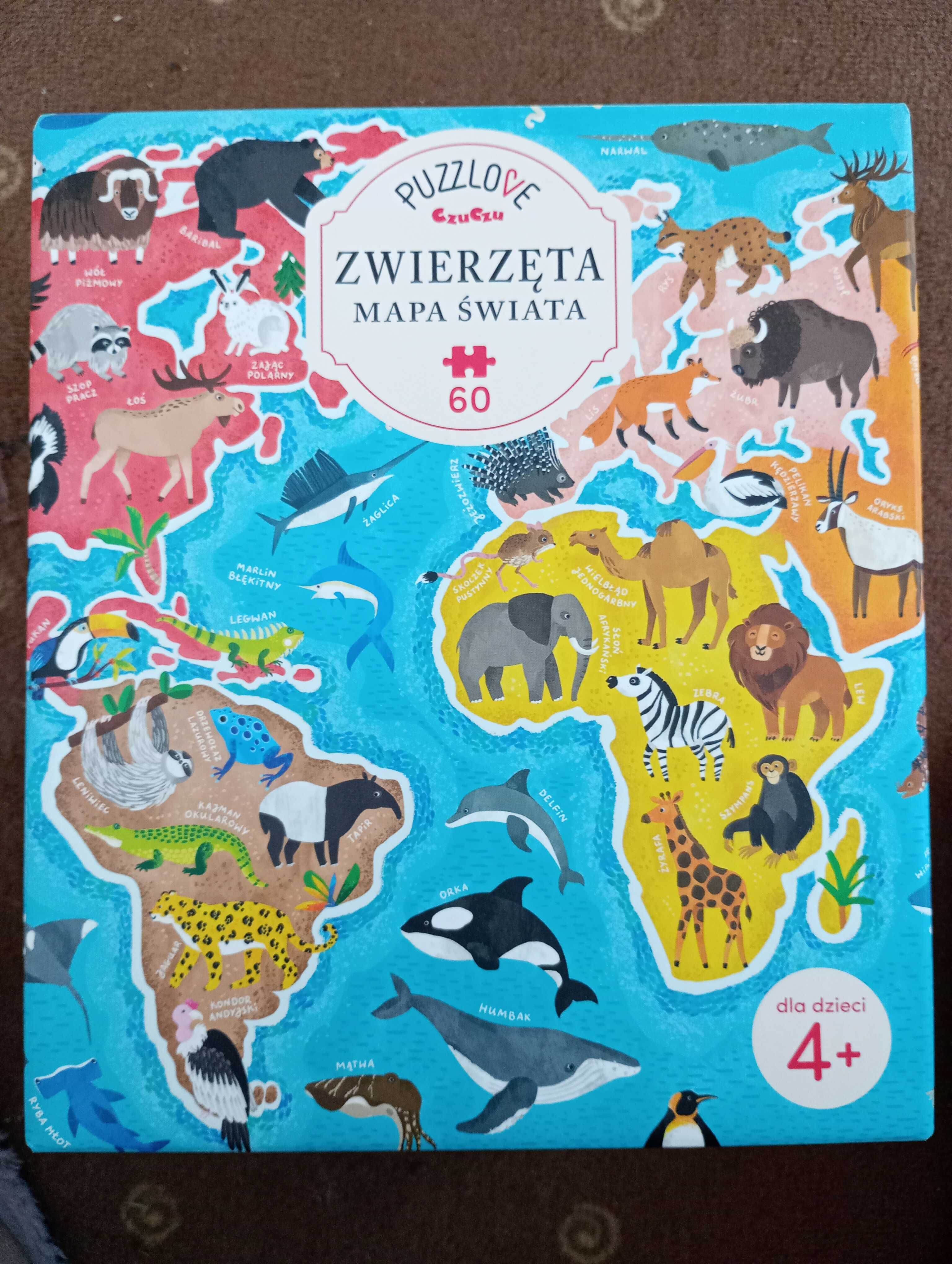 Puzzle CzuCzu zwierzęta