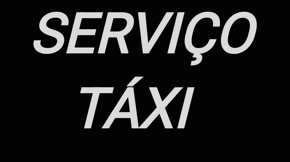 Serviço taxi ou tour
