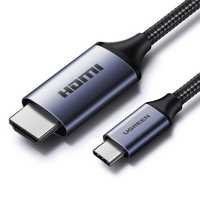 Kabel USB-C - HDMI 2.1 8K 60Hz Ugreen 1.5M - Szary