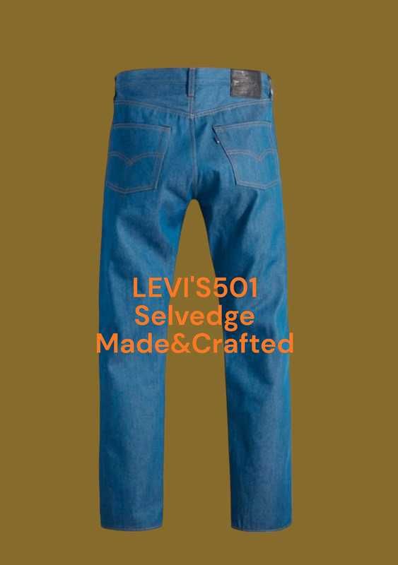 Levi's 501 model 1980s Selvedge Made&Crafted 34/32