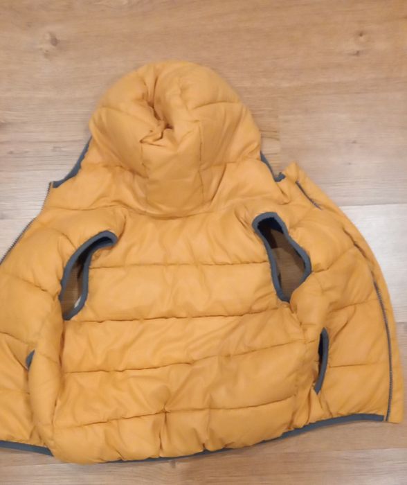 Colete polar impermeável Amarelo