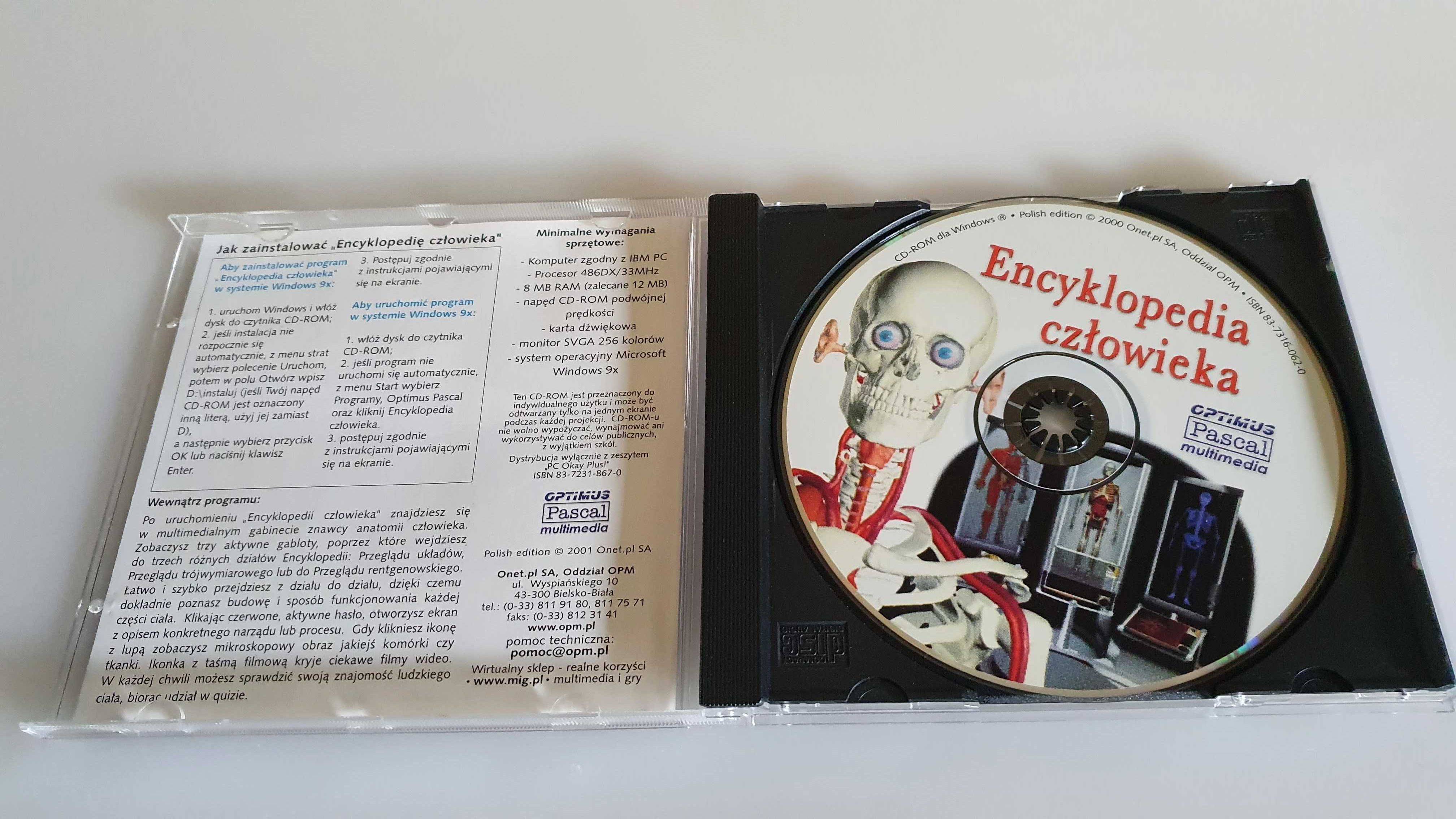 Encyklopedie multimedialna człowieka Pascal optimus