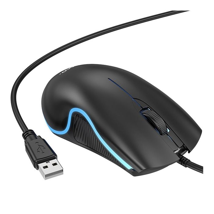 Проводная компьютерная мышь Hoco GM19