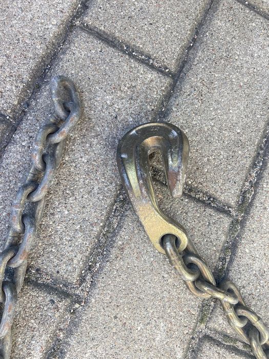 Wojskowy łańcuch transportowy z hakami – do 10t, oryginał NATO