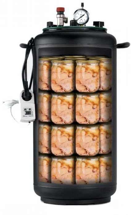 Автоклав "УТех-32 electro" ВІД ВИРОБНИКА! Фланцевий на 32 банки!