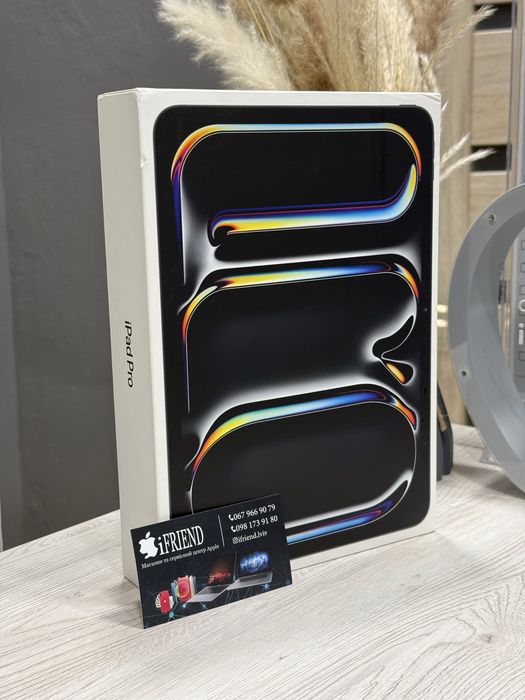 New iPad Pro 11” M4 WIFI + LTE. Підтримка сім карти