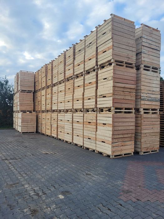 Skrzyniopalety drewniane