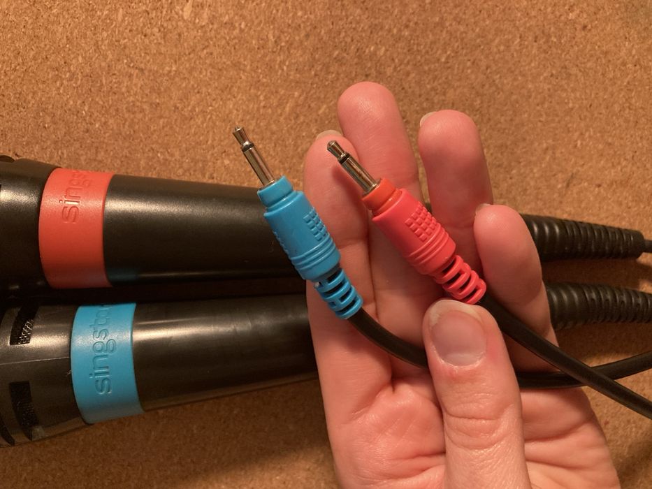 Microfones Singstar Playstation 2 (AVARIADOS)