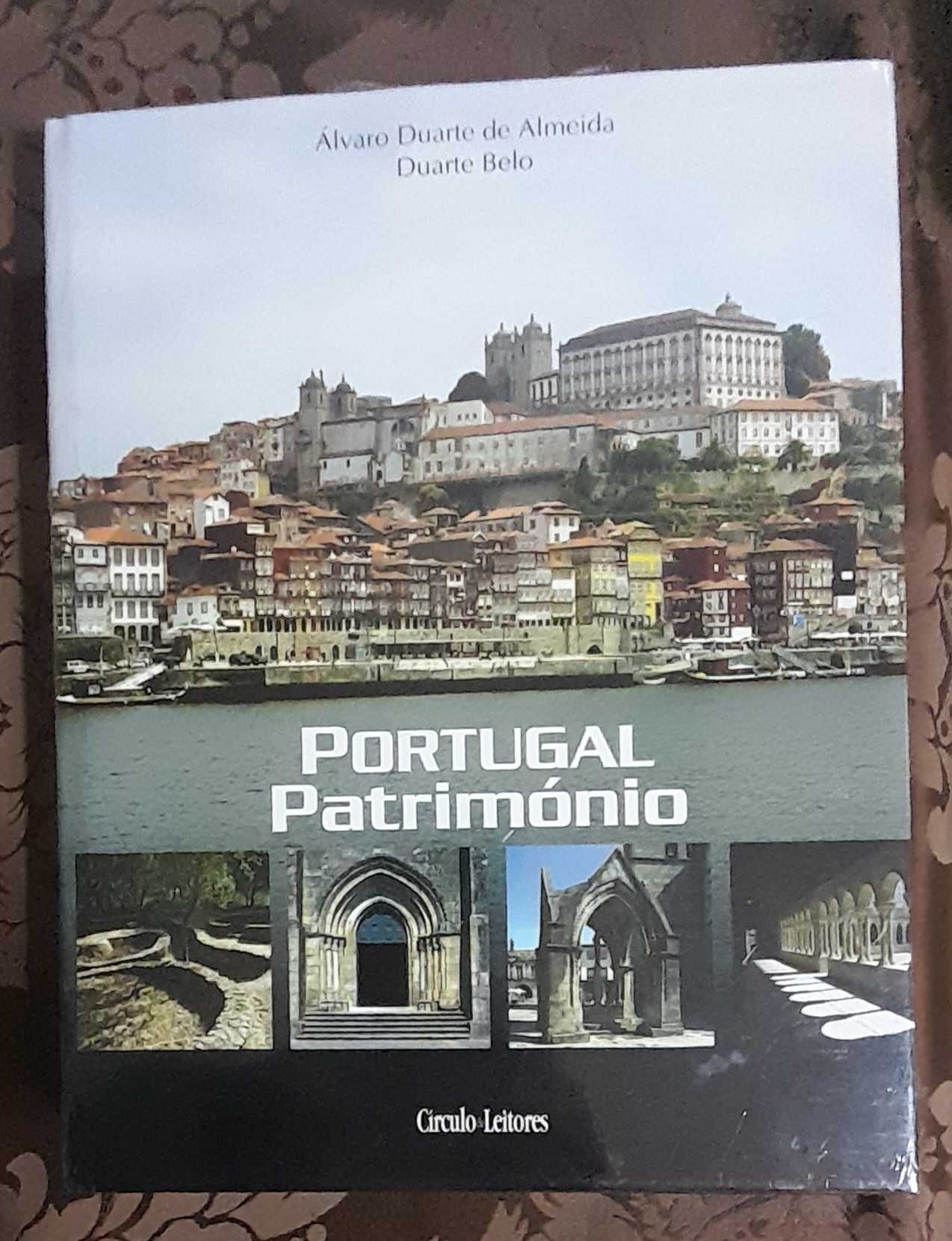 Portugal Património - 3 volumes - Círculo Leitores - José Mattoso