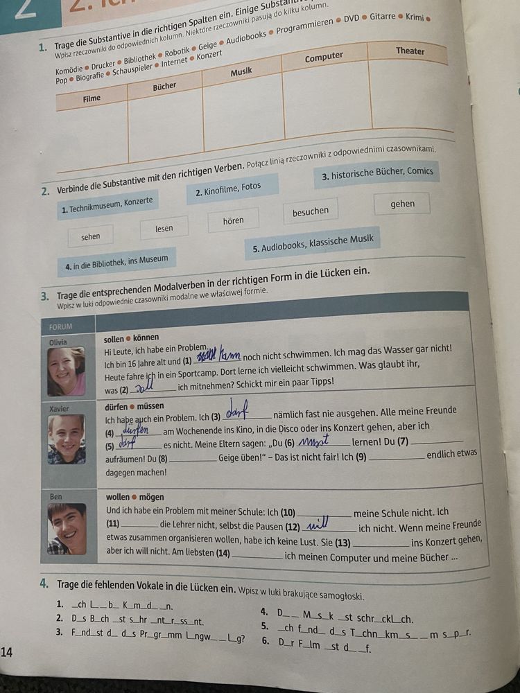 Aktion Deutsch 8 zeszyt ćwiczeń (jezyk niemiecki )