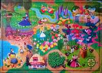 Puzzle Clementoni 1000 - Alice in Wonderland brak 1 el i pudełka