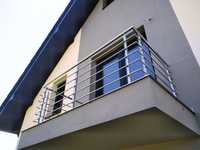 Balustrady nierdzewne Barierki balkonowe inox
