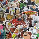 50 Autocolantes Stickers American Dad