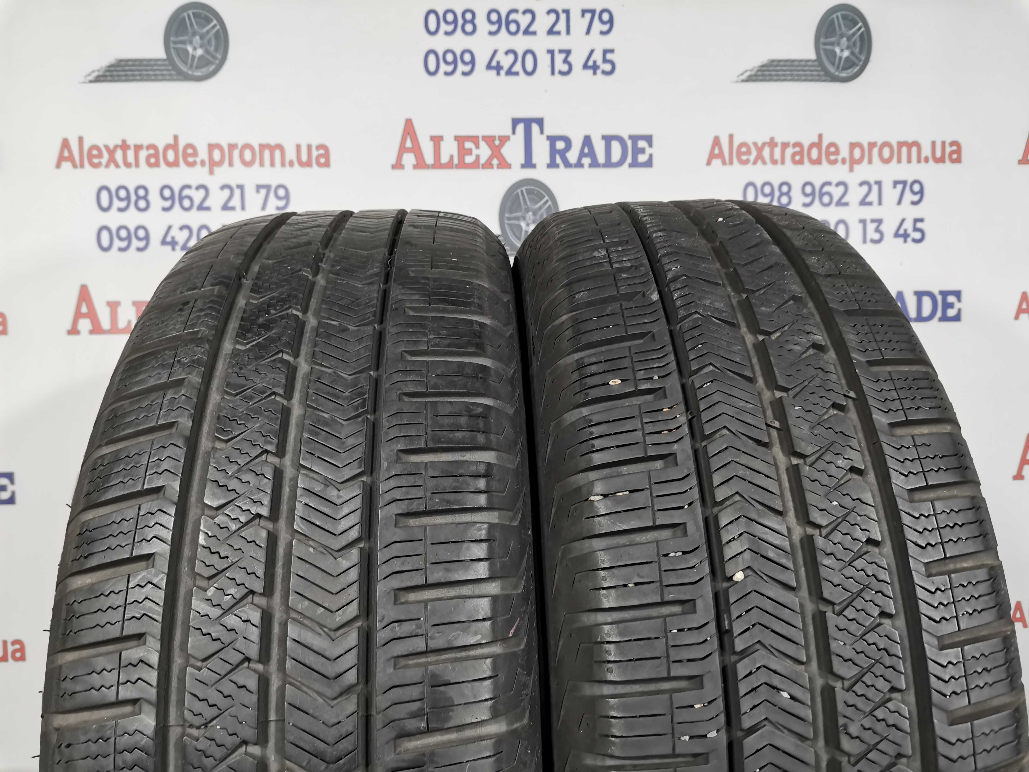 2 шт. 205/55 R16 Vredestein Quatrac 5 шини б/у, 6 мм