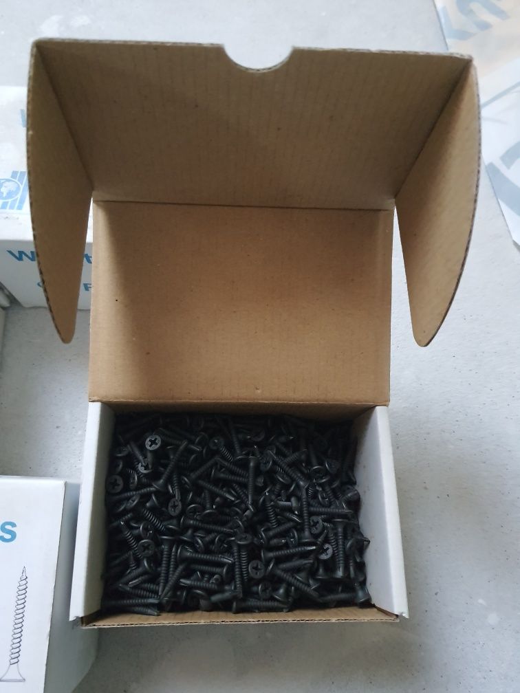 Wkręty RIGIPS TB 3,5x25mm 5 x 1000szt. Czarne do płyt kg