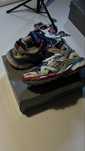 balenciaga track2 opium archive disstressed style