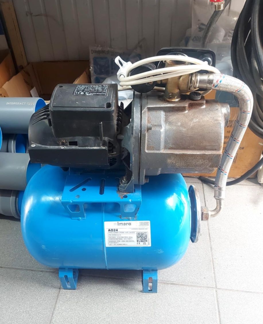 Гидрофор Grundfos насос
