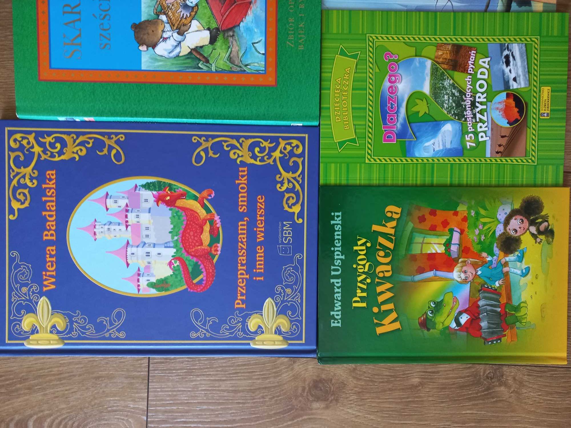 Książeczki dla dzieci Dzwoneczek, Pocahontas, wierszyki, bajki itp.