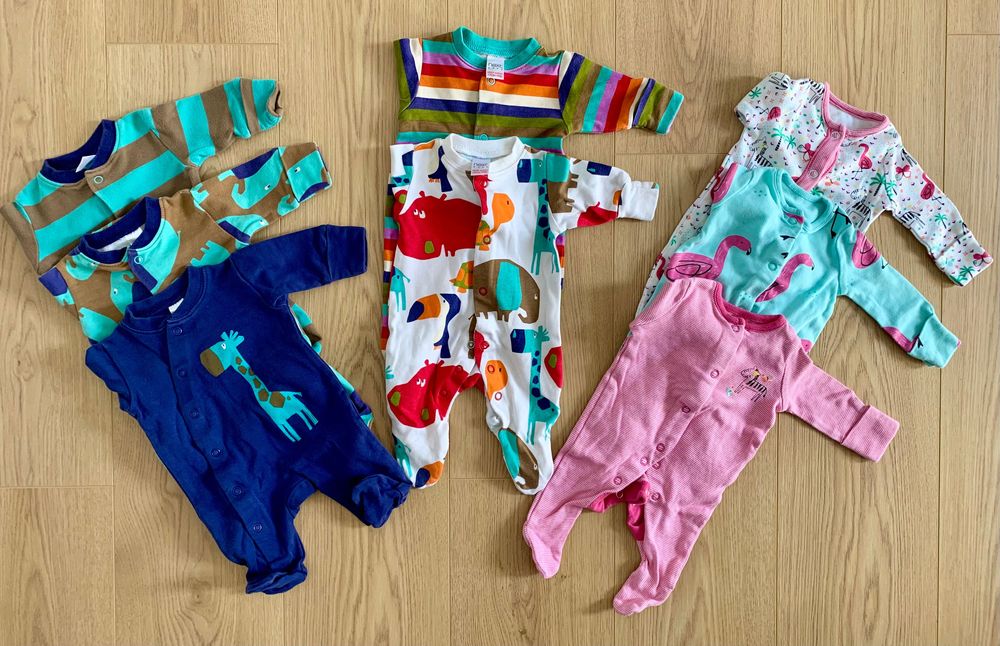 Zestaw ubranek NEXT, H&M  wcześniak