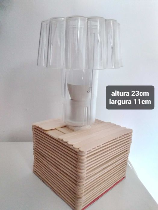 5 Candeeiros únicos feito à mão, cada 10€