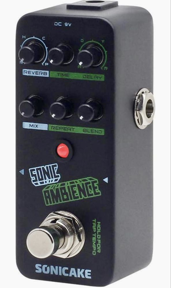 Pedal SONICAKE Sonic Ambience – Delay & Reverb – Como Novo