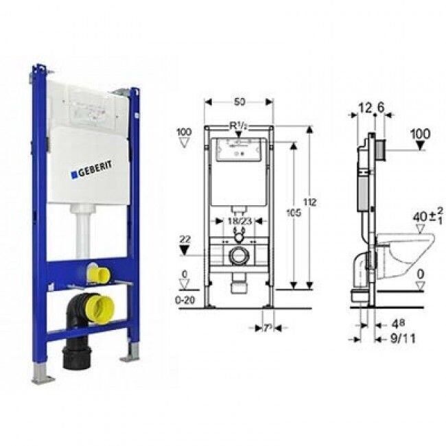 Инсиаллация Geberit Duofix