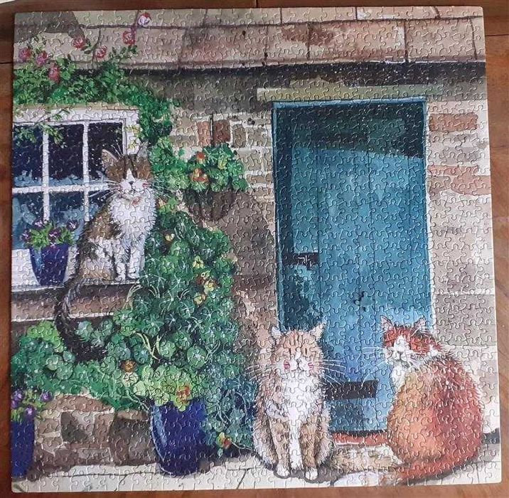Puzzle 1000 Alex Clark Koty na wsi