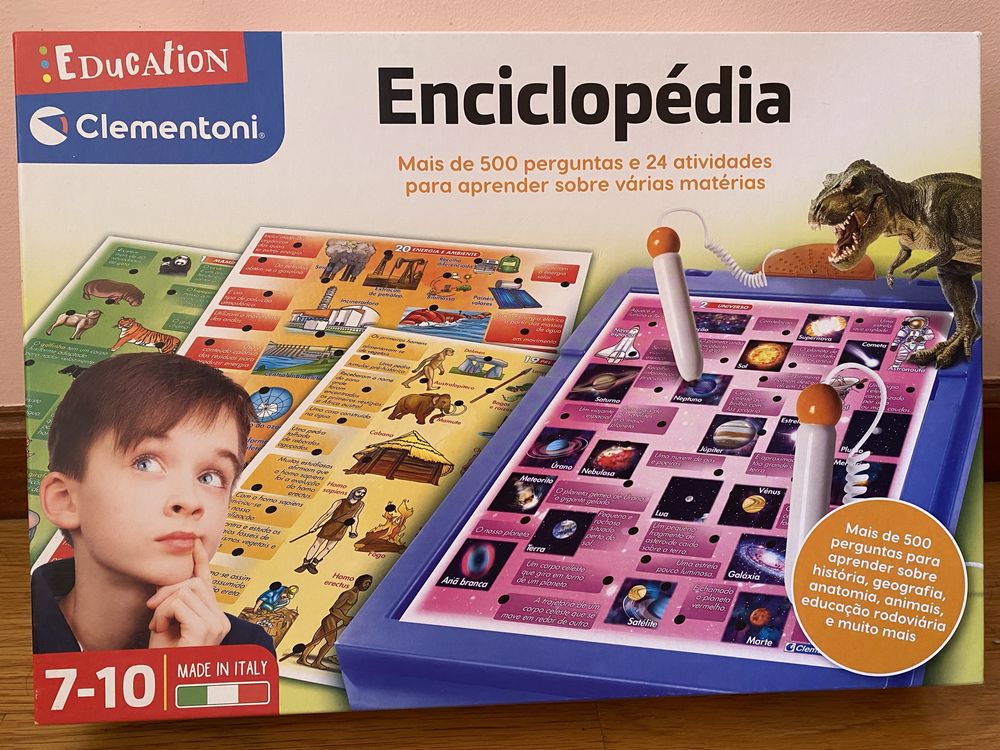 Jogo educativo “Enciclopedia”