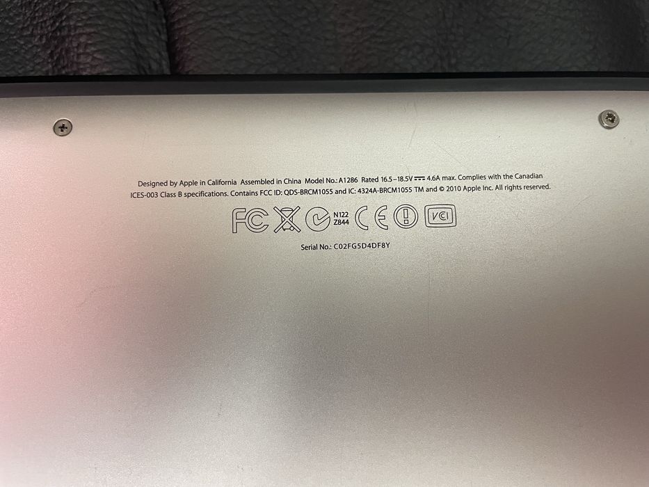 Macbook pro 15 polegadas