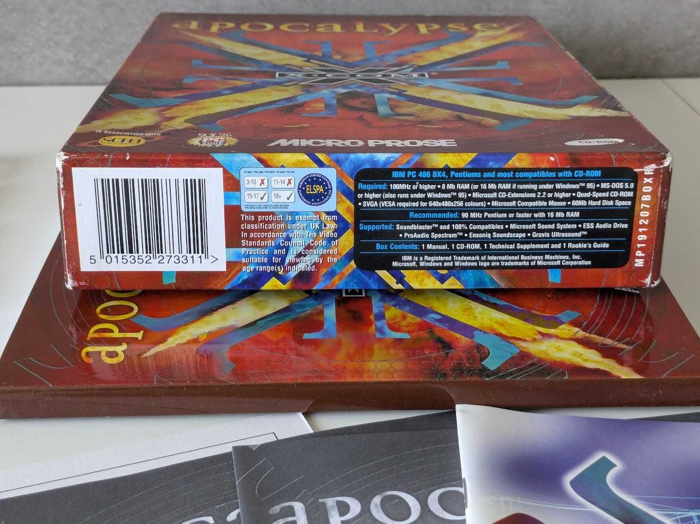 Gra X-COM: Apocalypse BIG BOX PC CD EN oryginał z 1997 r.