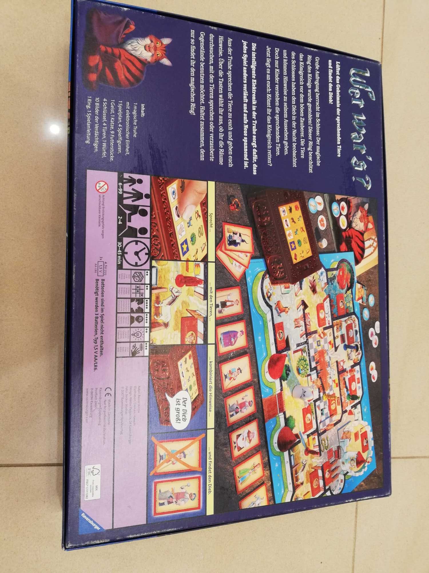 Gra planszowa Wer War's Kto to był Ravensburger 6+ Gra roku