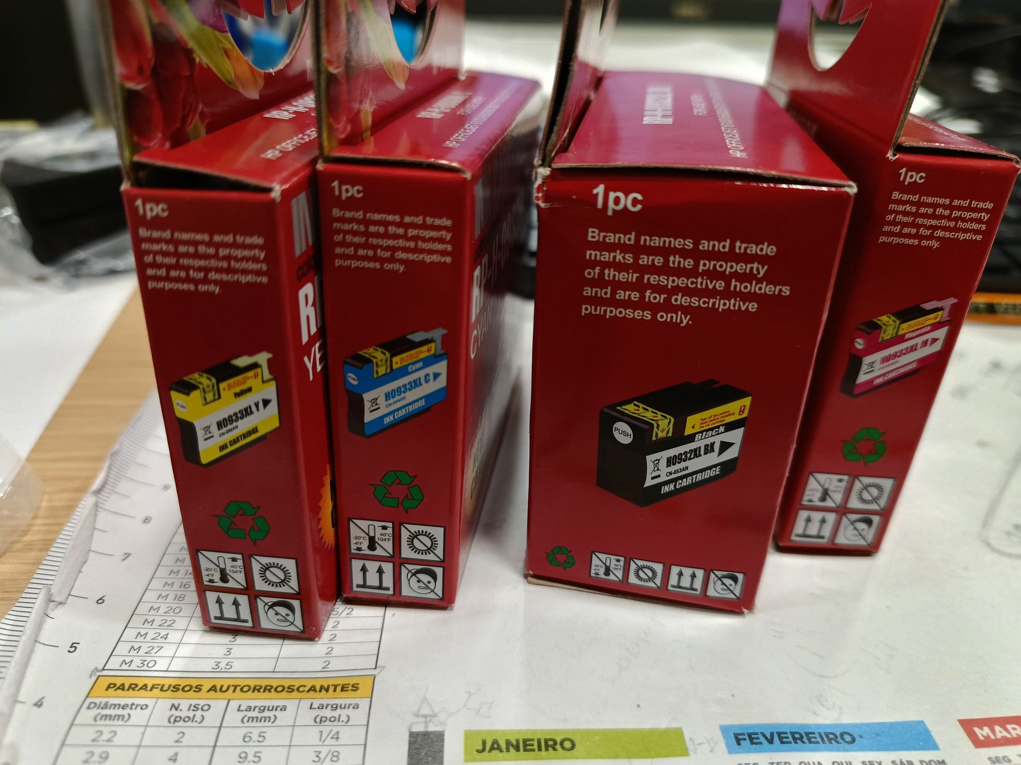 Tinteiros para HP