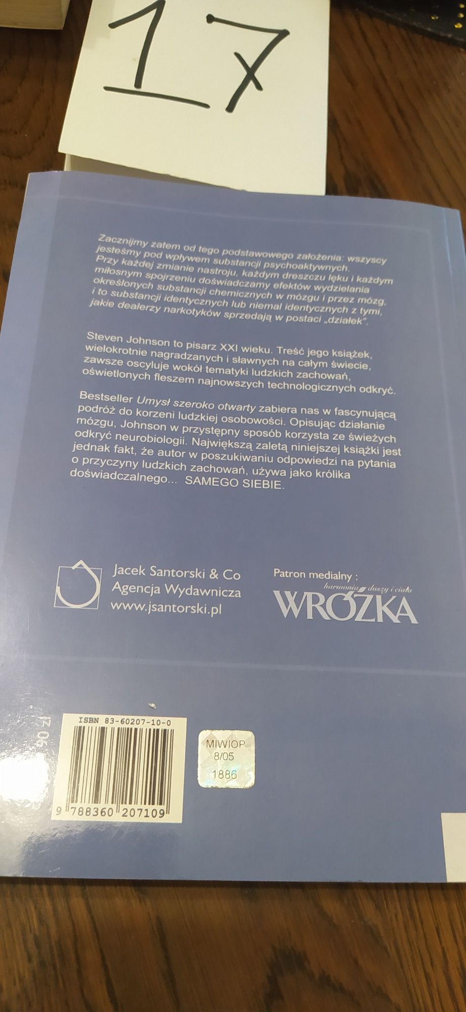 Umysł szeroko otwarty Steven Johnson