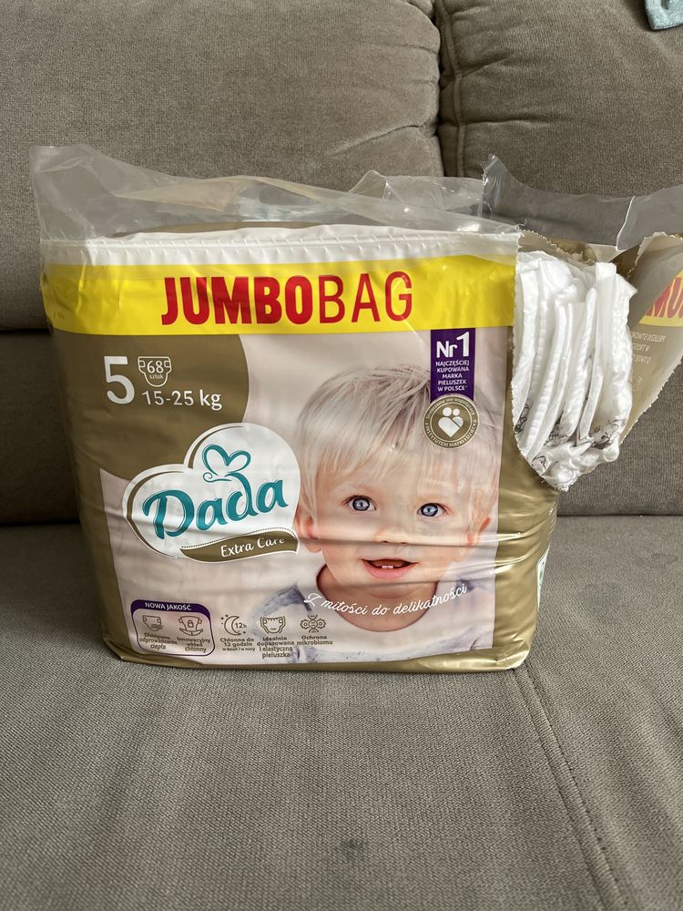 Pampersy Dada Extra Care 5 jumbo bag 68 szt